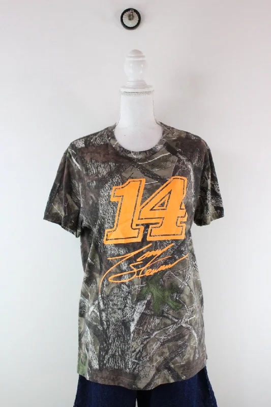 Vintage Truetimber T-Shirt (L)-- Beaded Sequined Faux Fur
