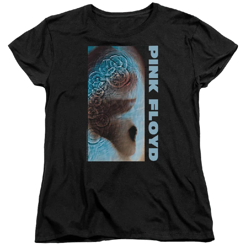 Pink Floyd Meddle - Women's T-Shirt-- Elasticated Padded Insulated