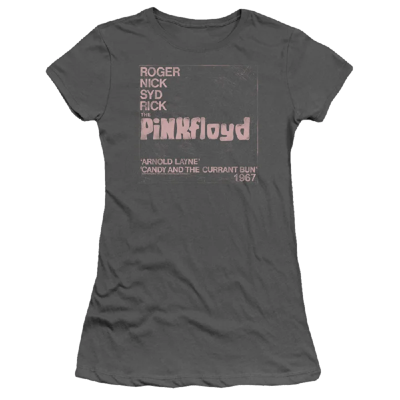 Pink Floyd Arnold Layne - Juniors T-Shirt-- Anti-Pilling Machine Wash Handmade