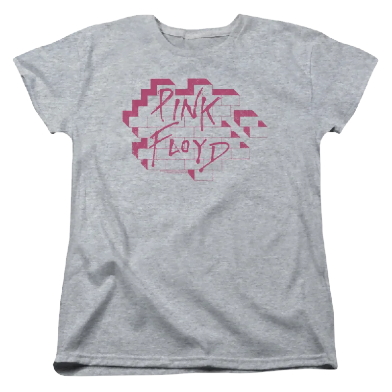 Roger Waters Wall Logo - Women's T-Shirt-- Fleece Fabric Down Fabric Feather Fabric