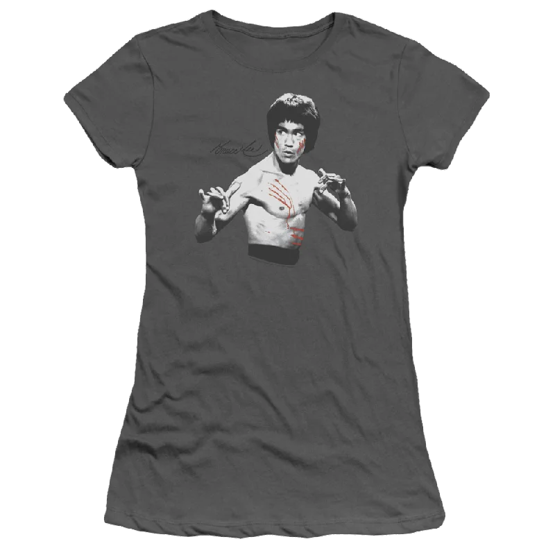 Bruce Lee Final Confrontation - Juniors T-Shirt-- Layered Multi-layer Single Layer