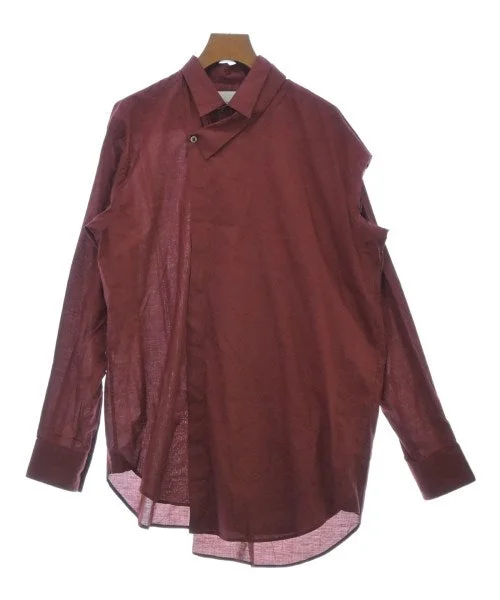 APOCRYPHA Casual shirts-- Wool Fabric Cashmere Fabric Tweed Fabric