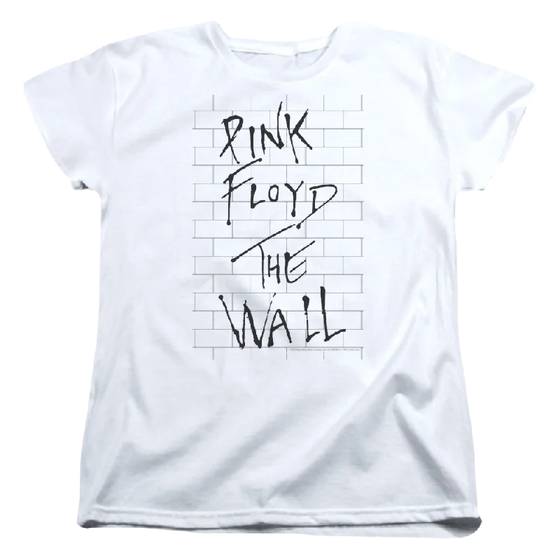 Roger Waters The Wall 2 - Women's T-Shirt-- Embroidered Appliqued Beaded