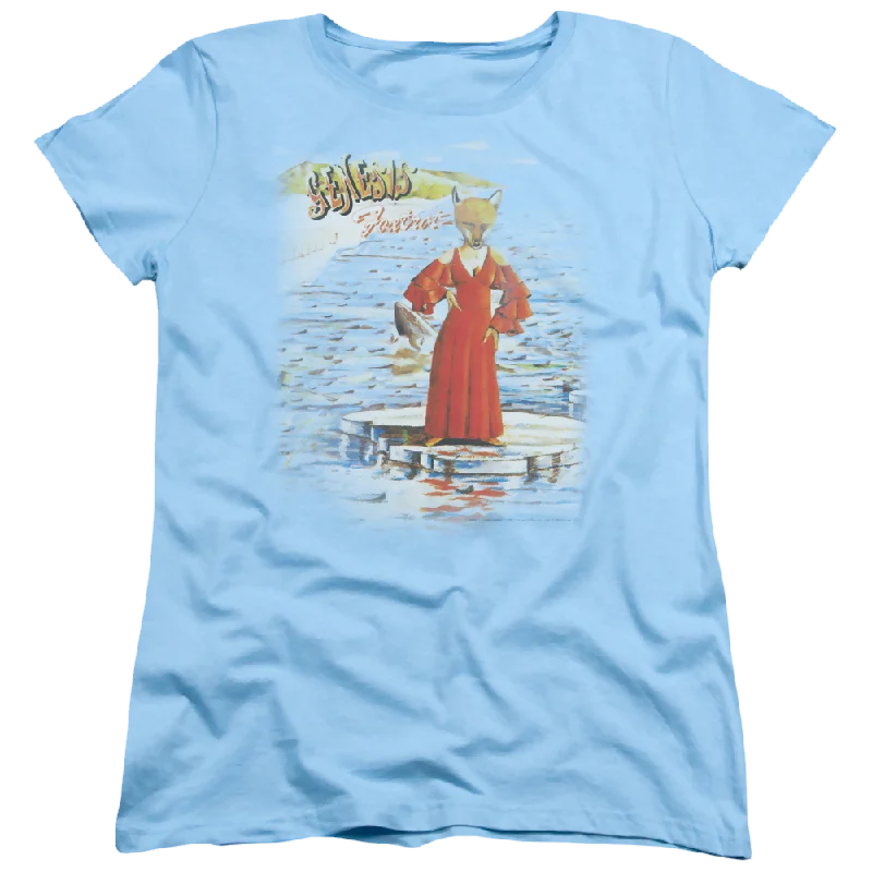 Genesis Large Foxtrot - Women's T-Shirt-- Print Jacquard Patchwork