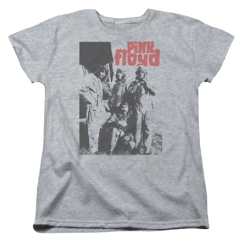 Pink Floyd Point Me At The Sky - Women's T-Shirt-- Welt Pockets Slit Pockets