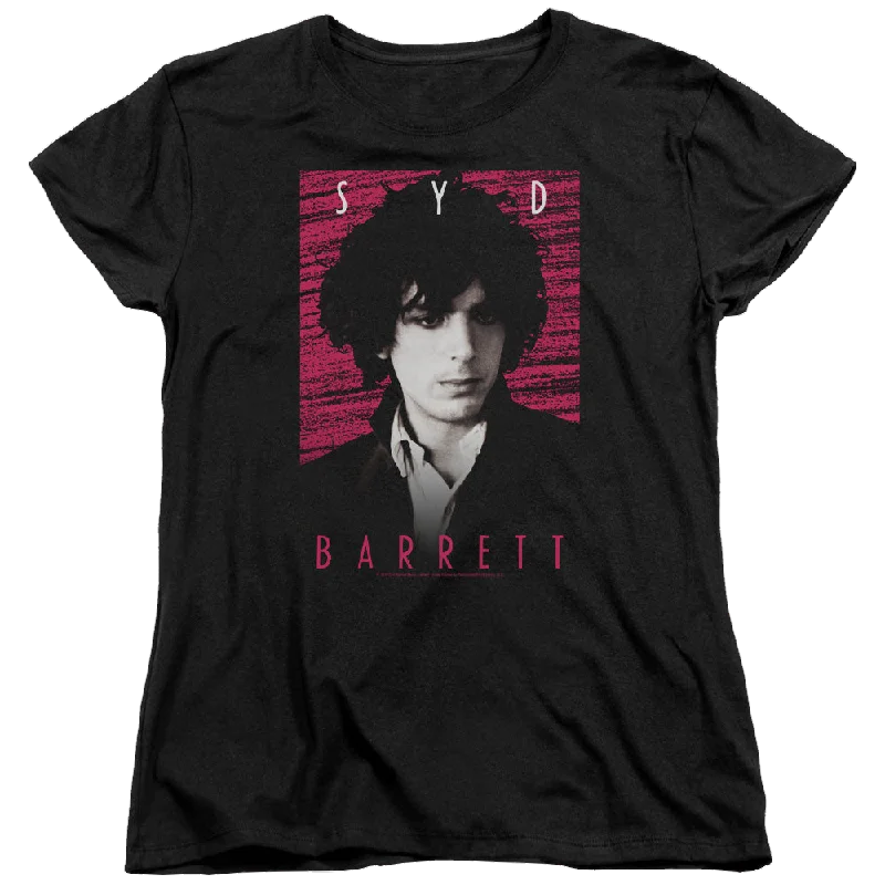Syd Barrett Syd - Women's T-Shirt-- Collared Crew Neck Turtle Neck