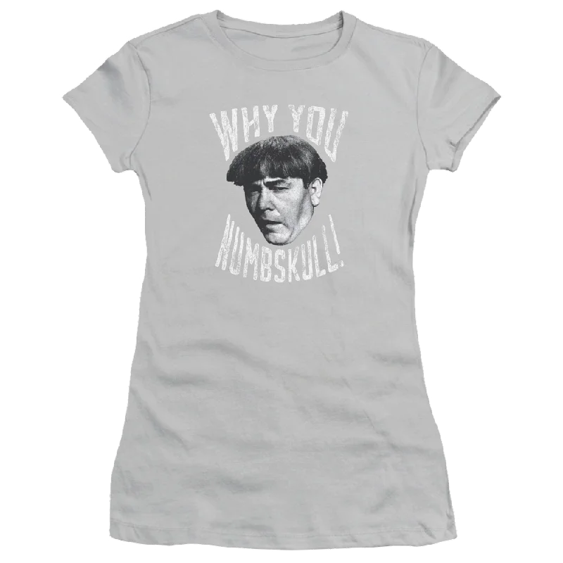 The Three Stooges Numbskull Juniors T-Shirt-- Cozy Warm Stylish