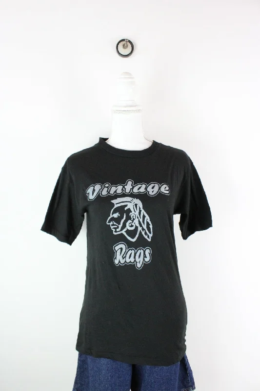 Vintage & Rags T-Shirt (M)-- Ribbed T-Shirt High Neck Heavyweight