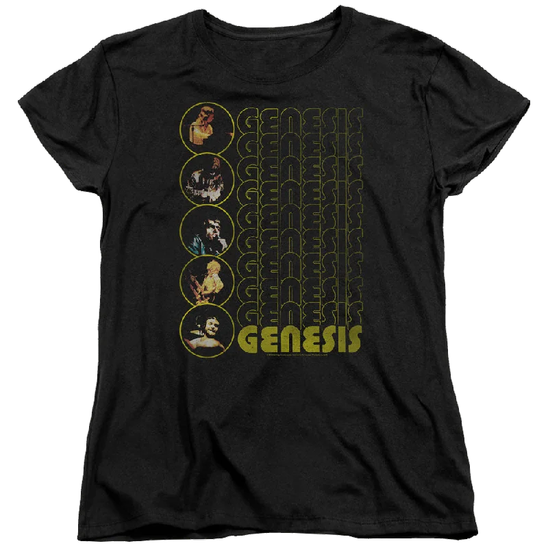 Genesis The Carpet Crawlers - Women's T-Shirt-- Polka Dot Checkered Tartan