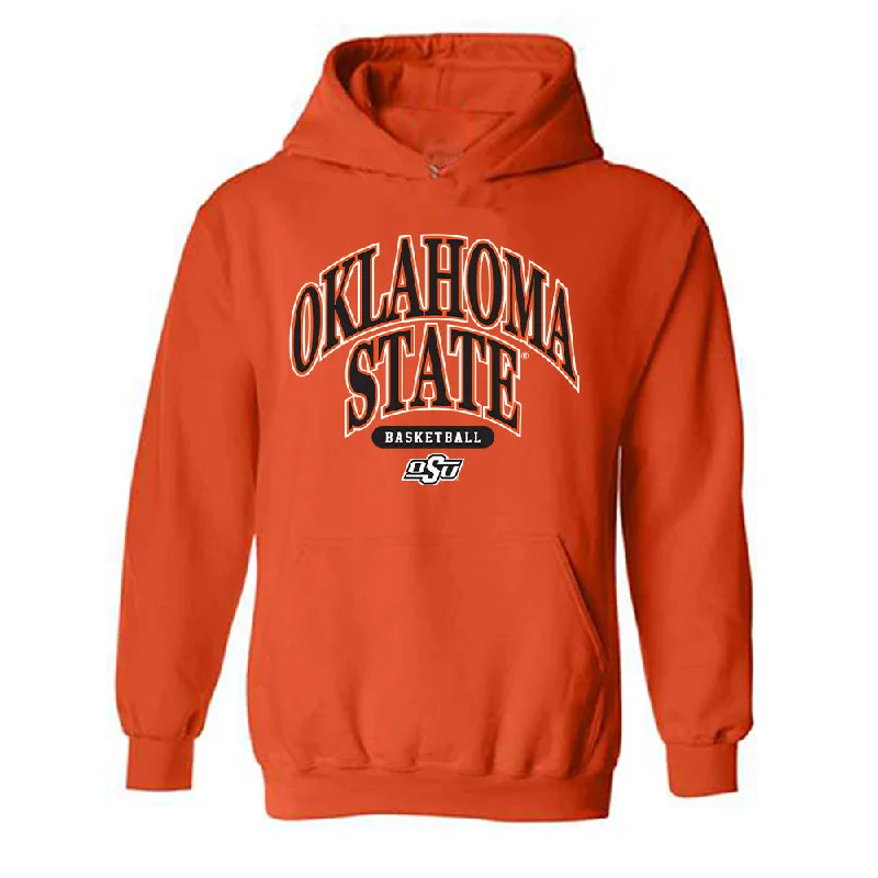 Oklahoma State - NCAA Women's Basketball : Jadyn Wooten - Classic Shersey Hooded Sweatshirt Hoodie with Cuffed Sleeves Snug Secure