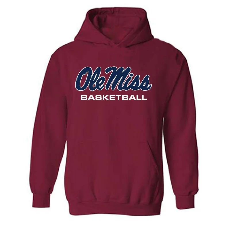 Ole Miss - NCAA Women's Basketball : Tameiya Sadler - Classic Shersey Hooded Sweatshirt Hoodie with Hem Drawcord Adjustable Customizable