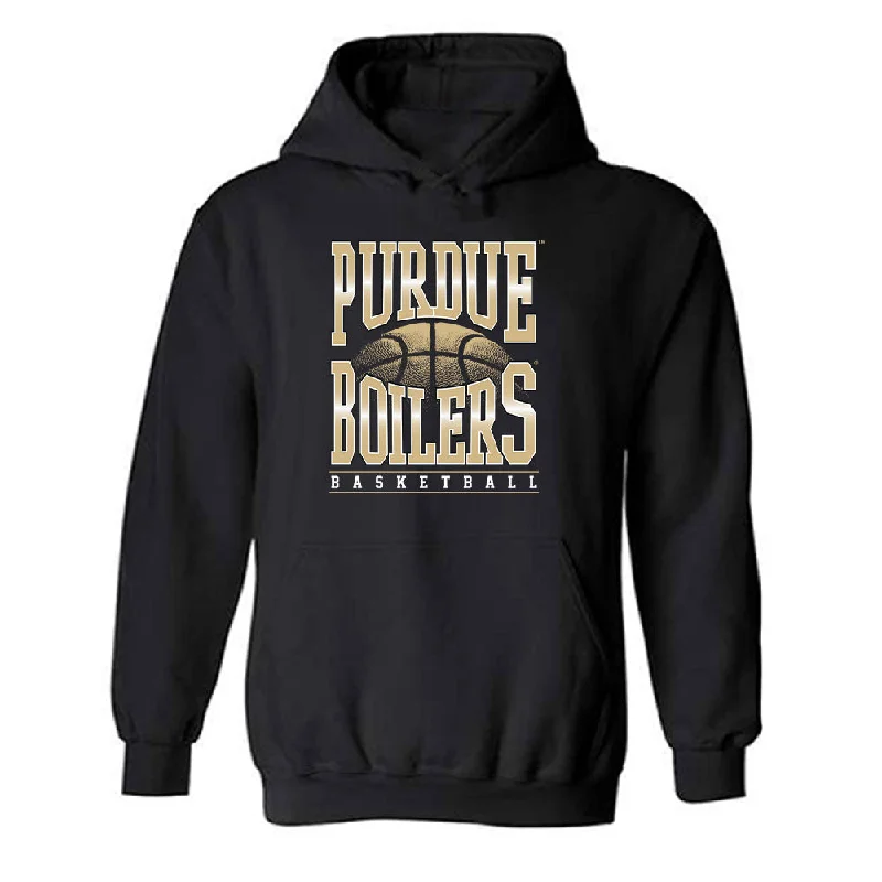 Purdue - NCAA Women's Basketball : Jayla Smith - Sports Shersey Hooded Sweatshirt Hoodie with Bell Sleeves Flared Feminine