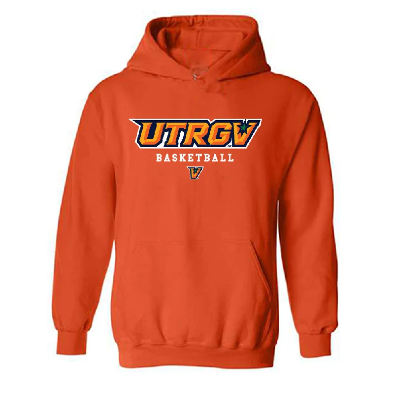 UTRGV - NCAA Women's Basketball : Kayla Lorenz - Classic Shersey Hooded Sweatshirt Hoodie with Drop Shoulder Relaxed Streetwear UTRGV - NCAA Women's Basketball : Kayla Lorenz - Classic Shersey Hooded Sweatshirt Hoodie with Drop Shoulder Relaxed Streetwear