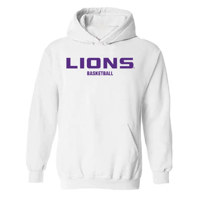 North Alabama - NCAA Women's Basketball : Chrishunti Walker - Classic Fashion Shersey Hooded Sweatshirt Hoodie with Color Block Contrast Stylish