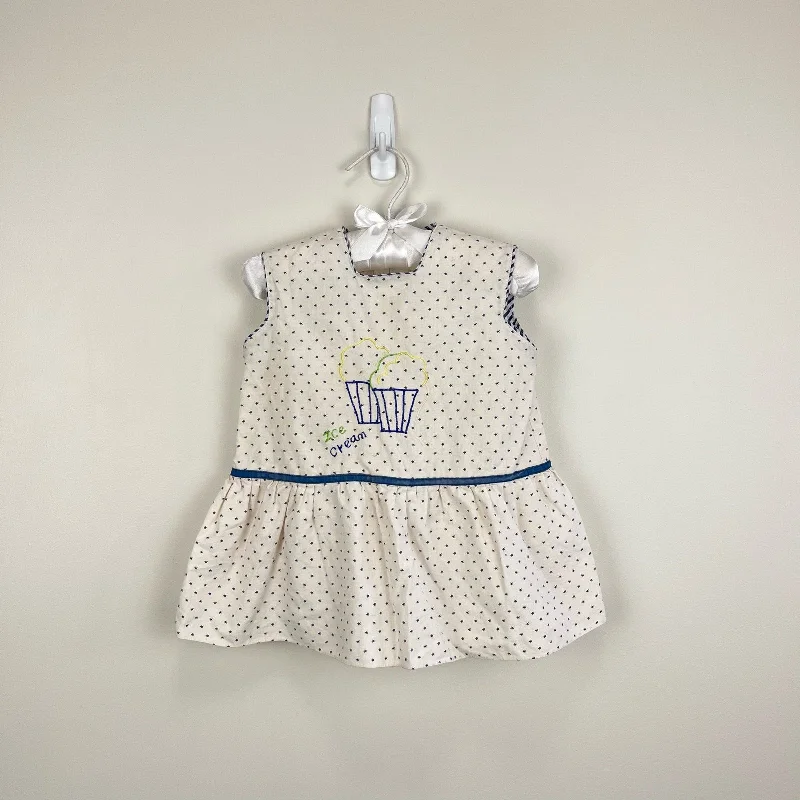 Vintage Polka Dot Star Ice Cream Dress Tunics Custom made