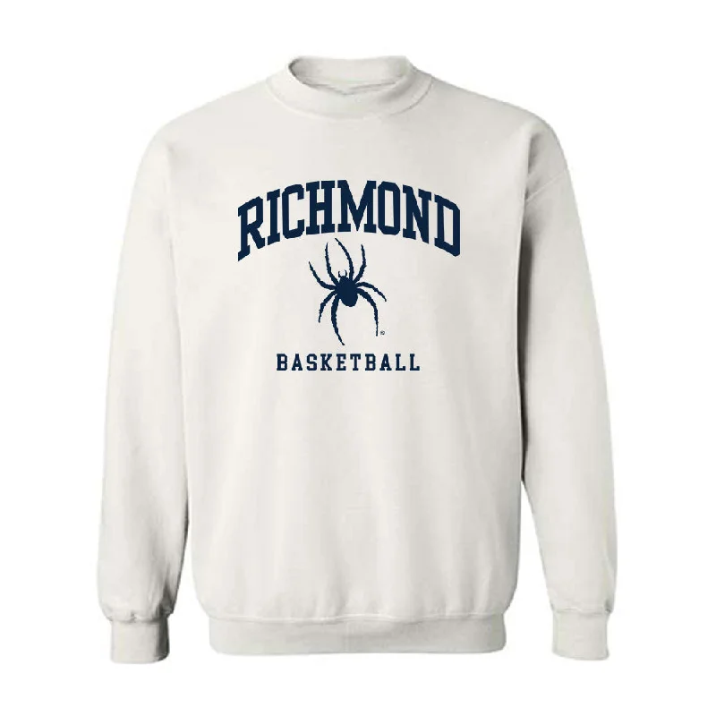 Richmond - NCAA Women's Basketball : Courtney Swider - Crewneck Sweatshirt Hoodie with Hem Embroidery Detailed Premium