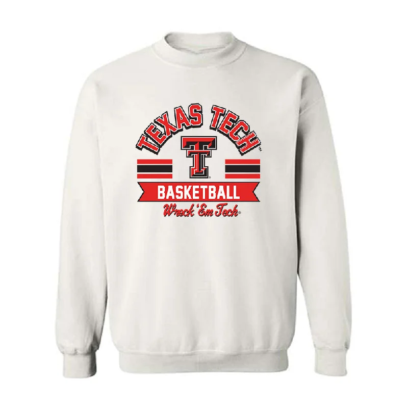 Texas Tech - NCAA Women's Basketball : Jada Wynn - Classic Shersey Crewneck Sweatshirt Hoodie with Emblem Brand Identity