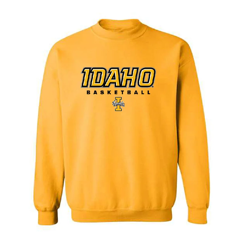 Idaho - NCAA Women's Basketball : Sarah Brans - Classic Shersey Crewneck Sweatshirt Hoodie with Hem Elastic Stretchable Comfortable Idaho - NCAA Women's Basketball : Sarah Brans - Classic Shersey Crewneck Sweatshirt Hoodie with Hem Elastic Stretchable Comfortable