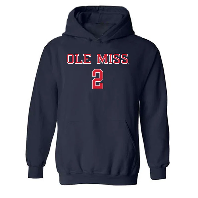 Ole Miss - NCAA Women's Basketball : Tameiya Sadler - Classic Shersey Hooded Sweatshirt Oversized Hoodie Comfort Casual Ole Miss - NCAA Women's Basketball : Tameiya Sadler - Classic Shersey Hooded Sweatshirt Oversized Hoodie Comfort Casual
