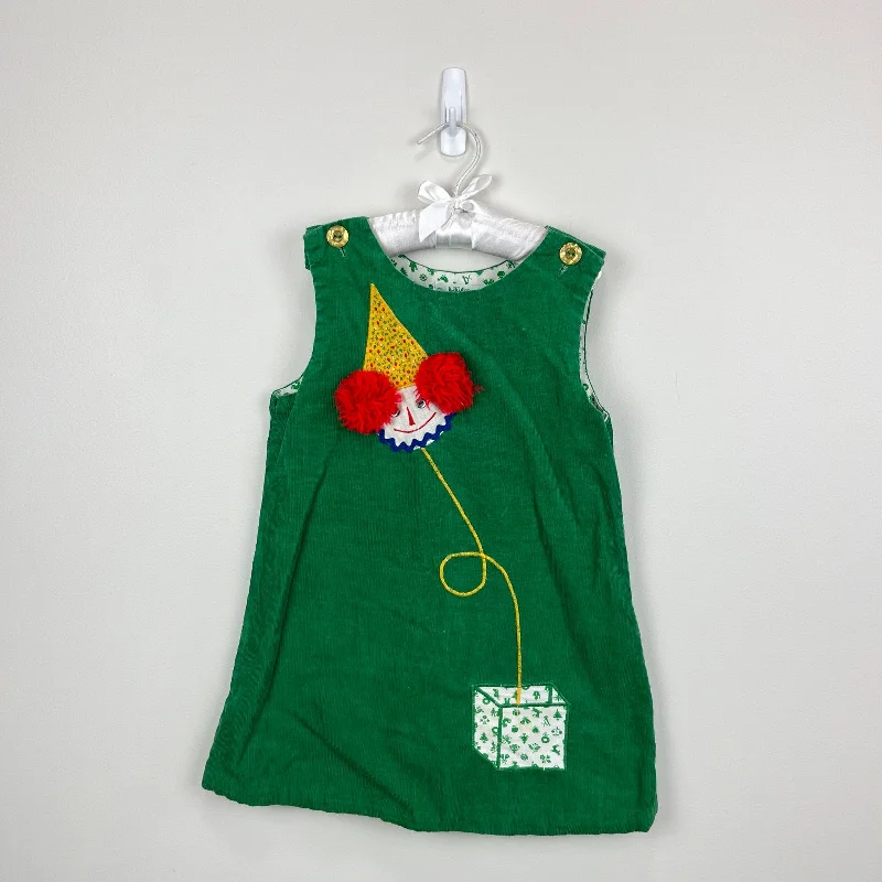 Vintage the Frog Pond Green Corduroy Jack in the Box Dress 6 Tunics Cozy comfortable Vintage the Frog Pond Green Corduroy Jack in the Box Dress 6 Tunics Cozy comfortable