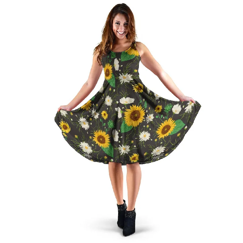 Sunflower And Chamomile Dress Tunics Business professional