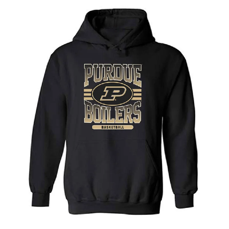 Purdue - NCAA Women's Basketball : Jayla Smith - Classic Shersey Hooded Sweatshirt Hoodie with Logo Branding Identity