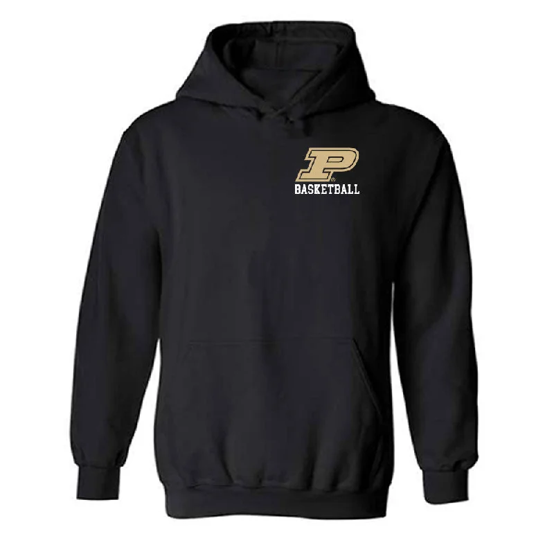Purdue - NCAA Women's Basketball : Rashunda Jones - Classic Shersey Hooded Sweatshirt Hoodie with Fur Luxurious Winter