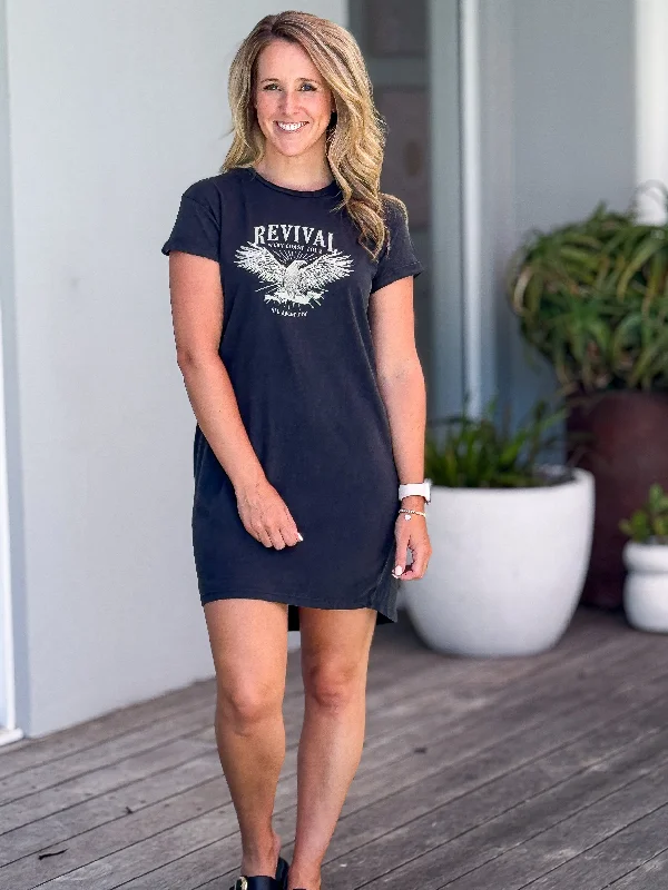 Revival Tee Dress Tunics Fall fleece