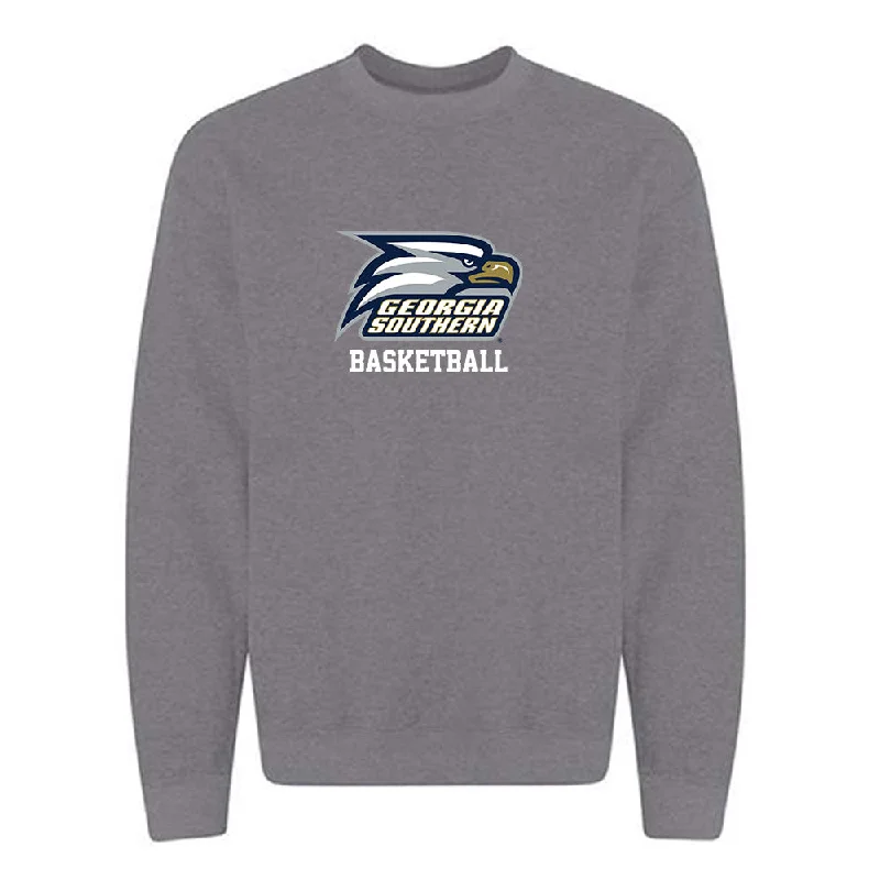 Georgia Southern - NCAA Women's Basketball : Tamiria Jones - Crewneck Sweatshirt Hoodie with Stripes Bold Sporty