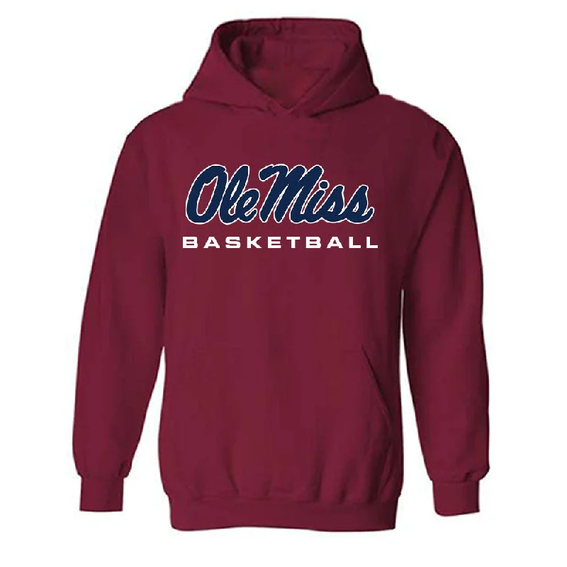 Ole Miss - NCAA Women's Basketball : Tameiya Sadler - Classic Shersey Hooded Sweatshirt Hoodie with Hem Ribbing Snug Secure