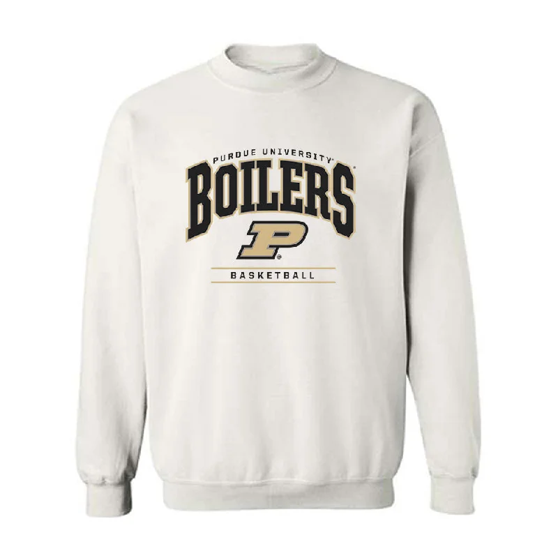 Purdue - NCAA Women's Basketball : Jayla Smith - Classic Shersey Crewneck Sweatshirt Hoodie with Button Placket Classic Preppy