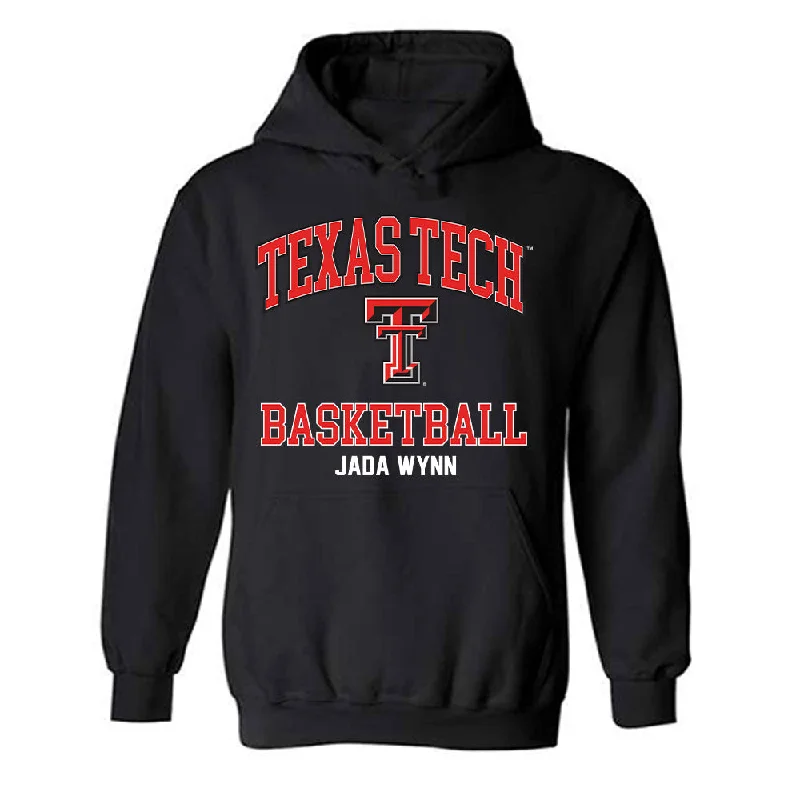 Texas Tech - NCAA Women's Basketball : Jada Wynn - Classic Fashion Shersey Hooded Sweatshirt Hoodie with Pastel Soft Subtle