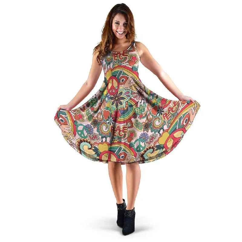Retro Hippie Dress Tunics Exclusive limited