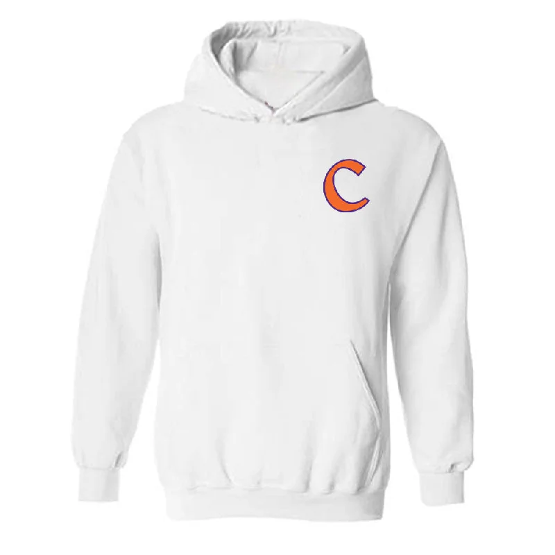 Clemson - NCAA Women's Basketball : Addie Porter - Classic Shersey Hooded Sweatshirt Hoodie with Button Classic Timeless