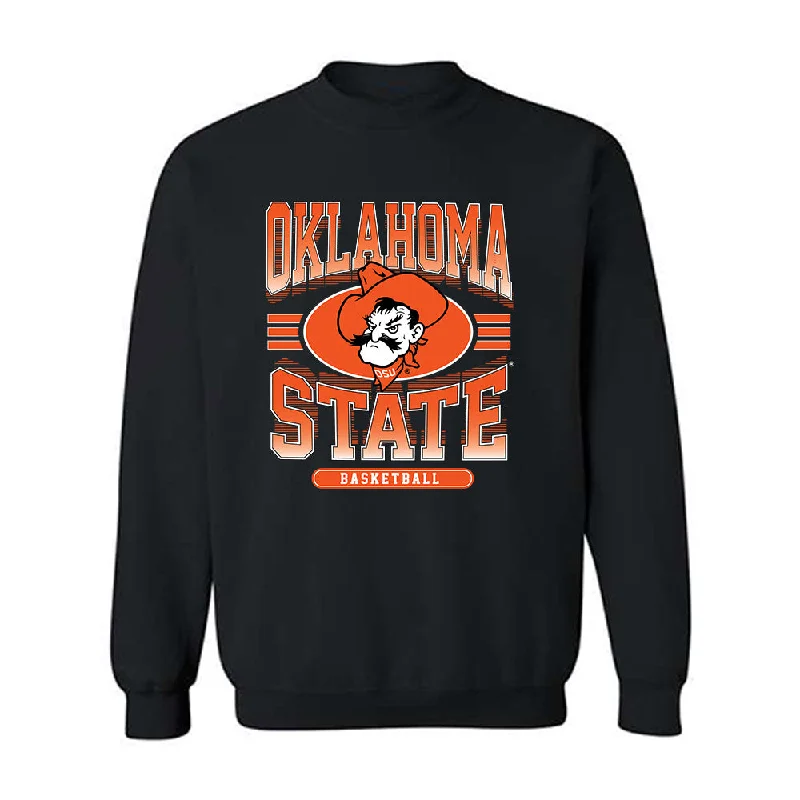 Oklahoma State - NCAA Women's Basketball : Macey Huard - Classic Shersey Crewneck Sweatshirt Hoodie with Cropped Fit Short Trendy
