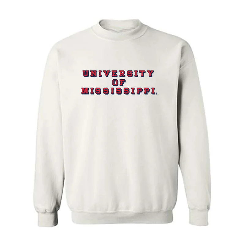 Ole Miss - NCAA Women's Basketball : Tameiya Sadler - Crewneck Sweatshirt Hoodie with Elastic Waist Stretchable Comfortable