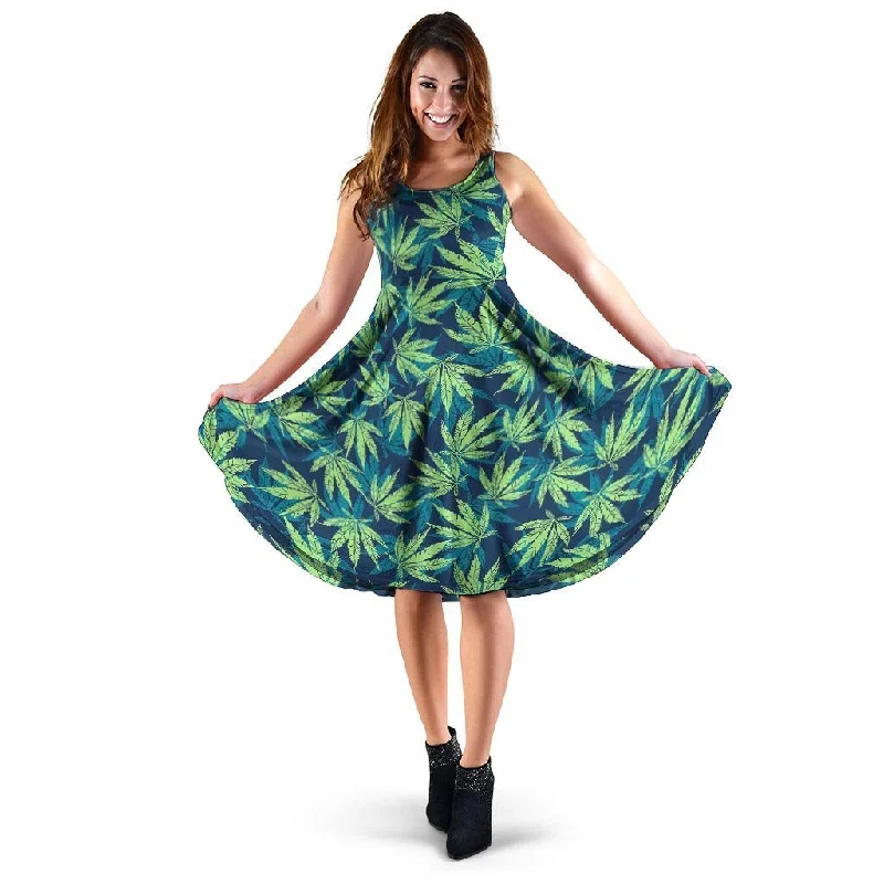 Reggae Leaf Tropical Dress Tunics Review highly