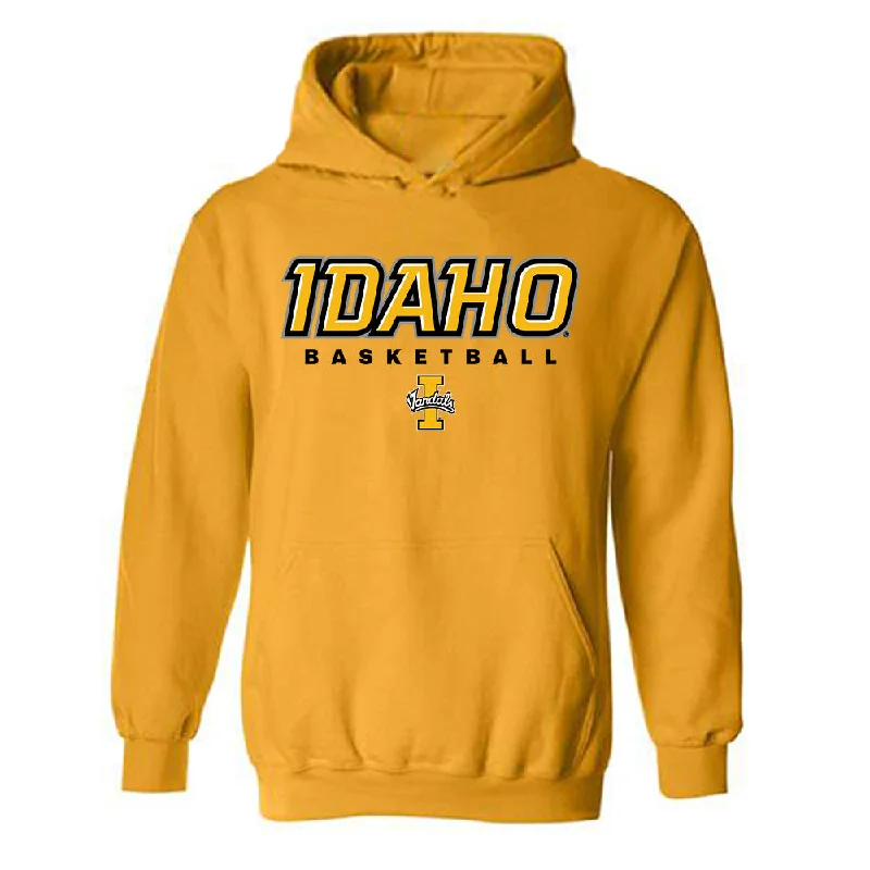 Idaho - NCAA Women's Basketball : Sarah Brans - Classic Shersey Hooded Sweatshirt Zip Hoodie Drawstring Kangaroo Pocket