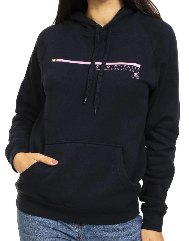 Maglia Rosa Hoodie Hoodie with Thumb Holes Functional Cozy