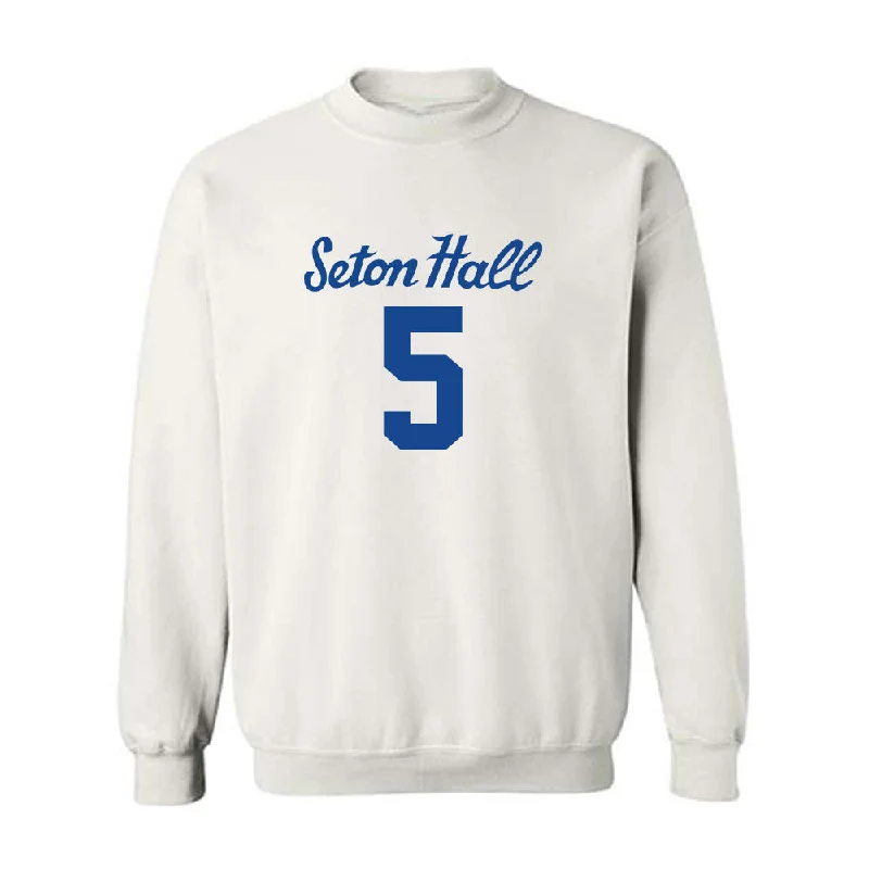 Seton Hall - NCAA Women's Basketball : Savannah Catalon - Classic Shersey Crewneck Sweatshirt Hoodie with Hem Detail Decorative Unique