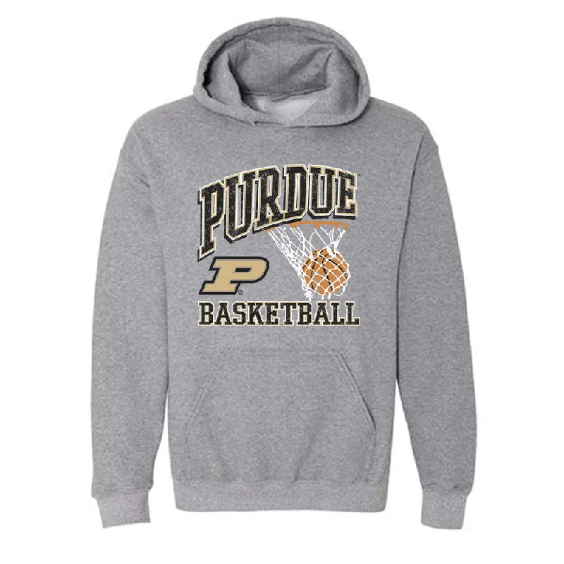 Purdue - NCAA Women's Basketball : Jayla Smith - Hooded Sweatshirt Hoodie with Print Artistic Unique