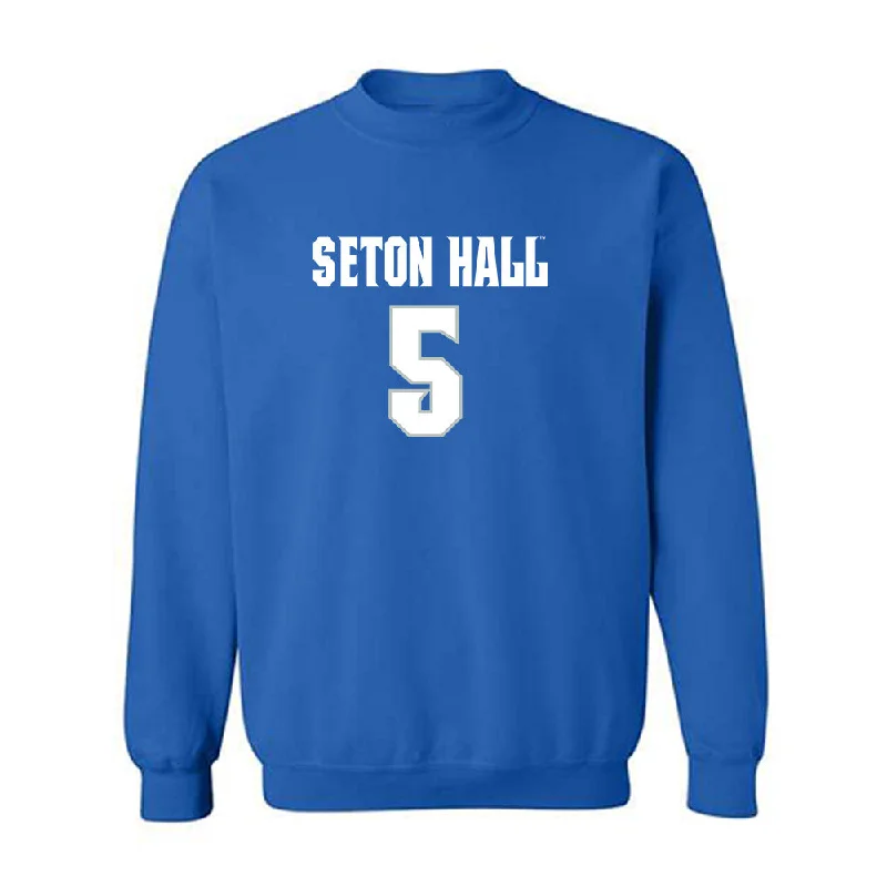 Seton Hall - NCAA Women's Basketball : Savannah Catalon - Classic Shersey Crewneck Sweatshirt Hoodie with Drop Shoulder Relaxed Streetwear