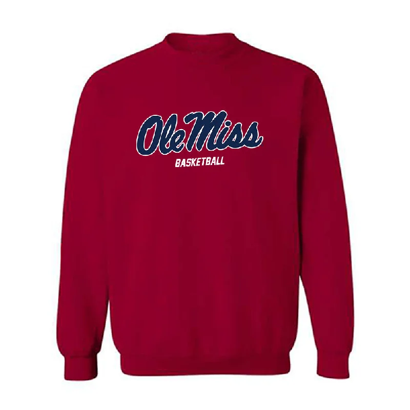 Ole Miss - NCAA Women's Basketball : Tameiya Sadler - Replica Shersey Crewneck Sweatshirt Cotton Hoodie Fleece Lining Warmth Ole Miss - NCAA Women's Basketball : Tameiya Sadler - Replica Shersey Crewneck Sweatshirt Cotton Hoodie Fleece Lining Warmth
