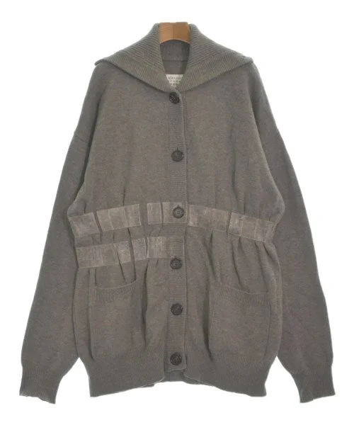 Maison Margiela Cardigans Silk Blend Satin Velvet