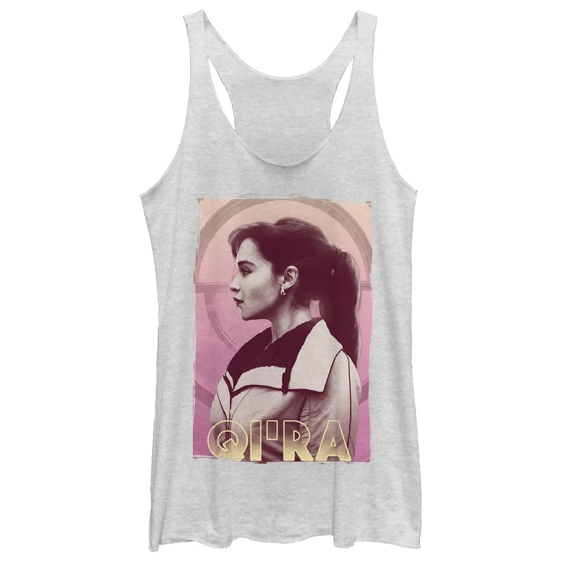 Women's Solo: A Star Wars Story Qi'ra Profile Racerback Tank Top playful tank top