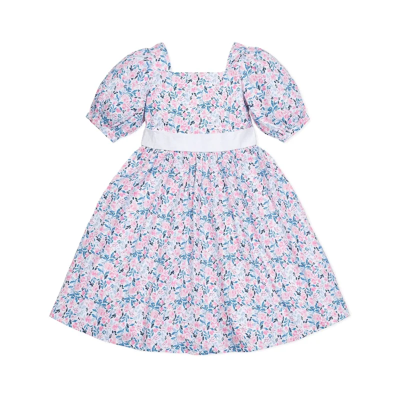 Puff Sleeve Party Dress - Baby Tunics Office stylish