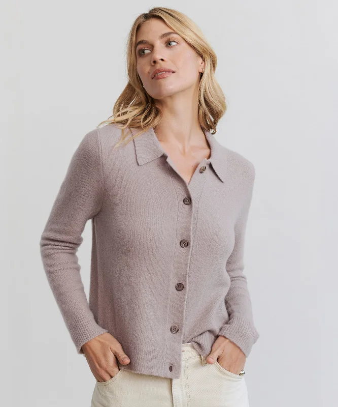 Murphy Cardigan Lace Blend Ribbed Blend Corduroy Blend