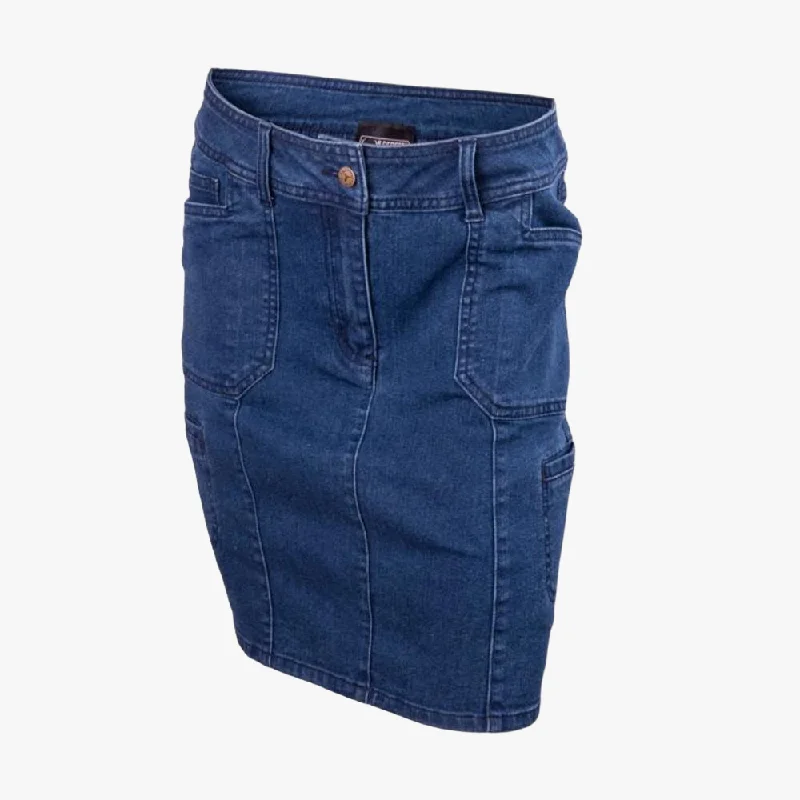 Wildebees Womens Denim Cargo Skirt Indigo Stonewash tulle skirt dreamy