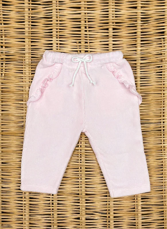 Ribbed Chenille Pants Trendy Printed Leggings