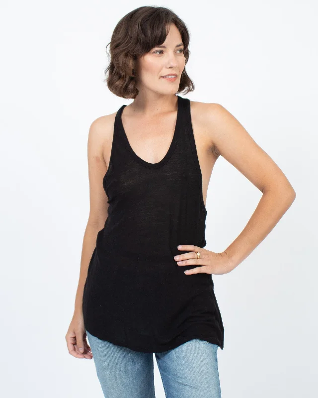 Sheer Tank Top vibrant tank top